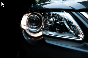 Automotive Interior Detail - Headlight Restoration